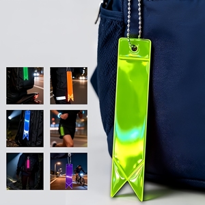 Ficelle réfléchissante pour la visibilité nocturne, pour tirettes de sac à dos, accessoire de sécurité essentiel, articles promotionnels avec logo personnalisé - Product Image 5
