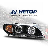 Phares HETOP SONAR E46 pour BMW Série 3 (2001-2004) – Amélioration des phares de voiture avec DRL, accessoires modifiés Plug and Play