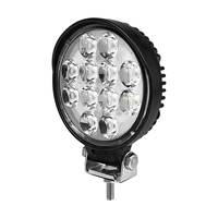 Feux de travail LED pour voiture Zhenxin, ronds, 39W, 12 LED, 6000k, feux antibrouillard auxiliaires, phare modifié, ajustement universel