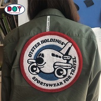 Parches de Chenilla Bordados con Diseño Personalizado, Coloridos y Lindos, con Nombre o Logotipo de Dibujos Animados, para Coser en la Ropa
