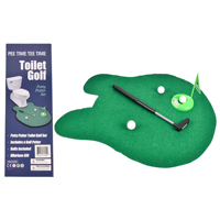 Ensemble de jeu de golf de mini toilettes d'intérieur de haute qualité Offre Spéciale divertissement jeu de golf pour tous les âges