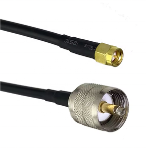 Cable de Conexión RF RG316 RG58 UHF PL259 SO239 a Conector Macho SMA y Conector Hembra Recto, de 6 Pulgadas a 20 Metros - Product Image 2