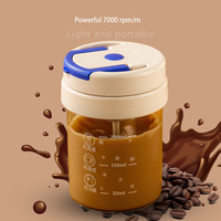 Tasse mélangeuse électrique 300 ml (12 oz) en gros, alimentée par piles, pour café et lait