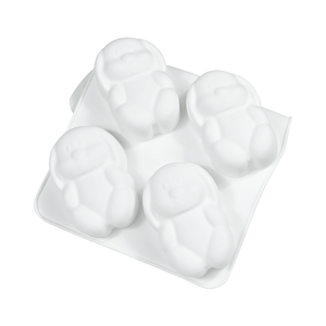 Food Grade 3D Teddy Rabbit Silicone Molds Non-Stick Silicone <b>Moulds</b> for Mousse Cake Chocolate <b>Soap</b> Ice Cream & French Dessert - Product Image 5