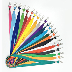 Custom Printed Logo Nylon ID Badge Lanyards ID Badge Holders