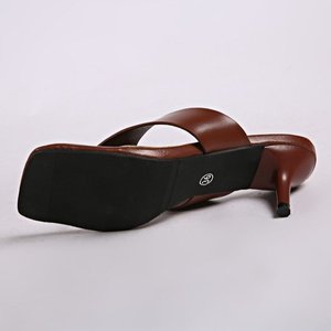 2625 Cross Border European and American love Decoration High Heels, Lightweight, Casual, Versatile Beach <b>Sandals</b> - Product Image 4