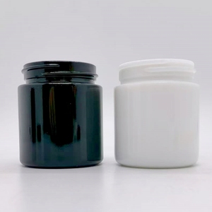 Barattoli di vetro bianco <span class=keywords><strong>con</strong></span> coperchi, 50g 50ml piccoli barattoli di vetro <span class=keywords><strong>con</strong></span> coperchi bianchi vuoti contenitori cosmetici ermetici tondo barattolo di vetro - Product Image 6