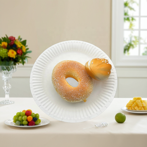 Vajilla Desechable de Calidad Alimentaria Personalizada, Bandeja de Papel para Pizza, Sándwich, Galletas, <span class=keywords><strong>Sushi</strong></span>, Ensalada, Azúcar, Exhibición Artesanal, para Fiestas - Product Image 6