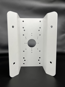 HIK DS-1276ZJ-SUS Support mural d'angle en alliage d'aluminium blanc, boîtier IP67, audio bidirectionnel, support de caméra IP 5MP - Product Image 2