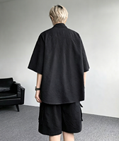 Ensemble de t-shirts pour hommes tendance été, couleur unie, coupe ample, t-shirt et short respirants à séchage rapide, ensemble deux pièces pour hommes