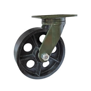 Manufacturer großhandel platte <span class=keywords><strong>caster</strong></span> F3 super heavy <span class=keywords><strong>6</strong></span> inch voller eisen rad - Product Image 5