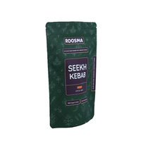 Op maat gemaakte herbruikbare staande pouch voor snoep, gedroogd fruit, snacks en voedselverpakkingen, plastic verpakking met ritssluiting en logo
