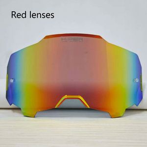 Lenti Acriliche Trasparenti Rosse Leggere Anti-UV400 Sostituibili per Moto Chopper, Ciclismo, Sport all'Aperto, Viaggi e Uso Quotidiano - Product Image 4