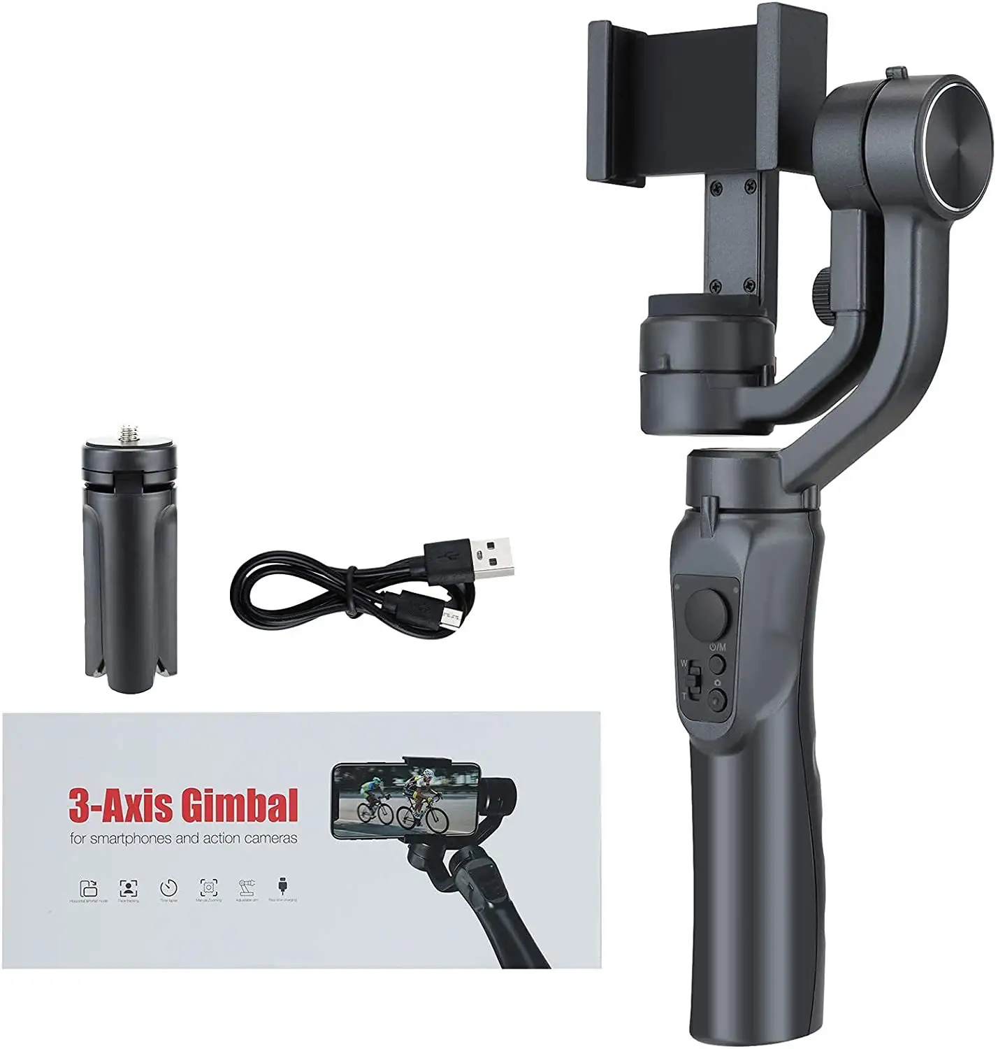 F6 Gimbal 3 Axis Gimbal Estabilizador Handheld Selfie Stick Ai Phone Holder Gimbal Estabilizador