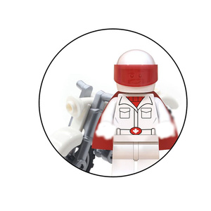 Personaggi di Cartoni Animati Space Ranger e Cowboy, Blocchi da Costruzione, Storia d'Avventura Classica, Action Figure, Mattoncini Fai-da-Te, Giocattoli da Regalo - Product Image 3