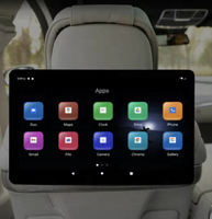 Moniteur d'appui-tête de voiture 4G Wifi à bas prix, écran tactile HD 15 pouces Android pour siège arrière, lecteur multimédia TV pour camping-car, SUV, monospace