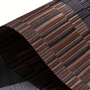 Wholesale Kitchen Washable Woven Vinyl <b>Placemats</b> Set Plastic <b>Table</b> Mats Durable Non-Slip Insulation <b>Placemats</b> <b>for</b> Dining <b>Table</b> - Product Image 4