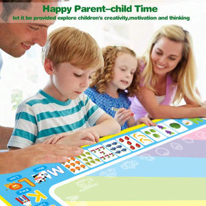 ของเล่นภาพวาดผ้าใบน้ำการ์ตูนสุดมหัศจรรย์กระดานวาดภาพ PVC กระดาษมหัศจรรย์กระดานวาดภาพสีสำหรับเด็กของขวัญ DIY สำหรับเด็ก2 4ปี CPC กล่องได้รับการรับรอง - Product Image 2