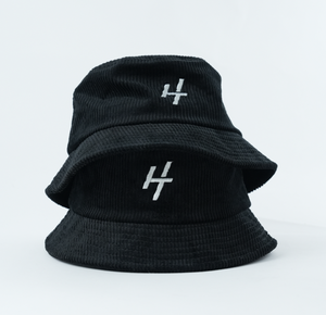 Cappelli a Secchiello YKH Invernali con Logo, Design Semplice in Velluto a Coste, Unisex per Donna - Product Image 1
