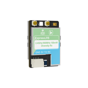 IFlight ELRS 2.4GHz 868/900MHz 100mw Antena Dual de Doble Banda GemX Diversity, Accesorios para Drones, Metal - Product Image 3