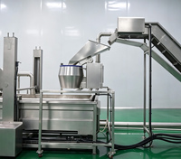 Machine à découper les légumes professionnelle en acier inoxydable, trancheuse et déchiqueteuse, capacité 500-2000 kg/h, 380V, pour restaurant centralisé