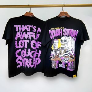 <span class=keywords><strong>T</strong></span>-shirts pour hommes Y2K Streetwear COUGH SYRUP – <span class=keywords><strong>T</strong></span>-shirts en coton imprimé de haute qualité « THAT'S AWFUL <span class=keywords><strong>LOT</strong></span> OF COUGH SYRUP » pour hommes - Product Image 2