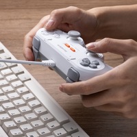 GameSir Tegenaria Lite 1000Hz Taux d'interrogation Joysticks à effet Hall 2 boutons arrière Contrôleur filaire pour Steam/Android/iOS/Switch