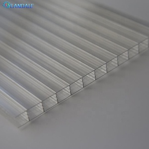 <span class=keywords><strong>Plaque</strong></span> <span class=keywords><strong>alvéolaire</strong></span> en <span class=keywords><strong>polycarbonate</strong></span> transparente, <span class=keywords><strong>plaque</strong></span> <span class=keywords><strong>alvéolaire</strong></span> en nid d'abeille, <span class=keywords><strong>plaque</strong></span> lumineuse, 8 mm 10 mm, protection UV, transparente/bleu lac/bronze - Product Image 1