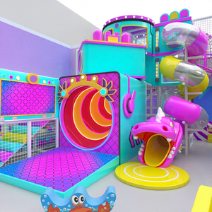Aoleao Indoor Playground Children <b>Slide</b> Custom Softplay Set | Commercial Safe Durable Soft Play | TUV CE Certified - Product Image 1
