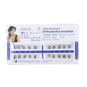 Dentale ortodonzia forniture MIM serie monoblocco staffa Roth staffa 022