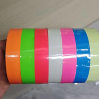 Vinilo Fotoluminiscente Autoadhesivo PET, Película Luminosa que Brilla en la Oscuridad, Adhesivo de Salida, Imprimible, Irrompible, para Advertencias de Seguridad