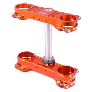 X-Trig Pro Orange Plate ROCS pour direction de moto Husqvarna TE 300 15-23 - Product Image 1