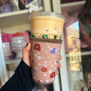 ปลอกหุ้มแก้วน้ำ/กาแฟ/ขวดนม/ขวดชา ทำจากนีโอพรีน ป้องกันความร้อน ใช้ซ้ำได้ - Product Image 4