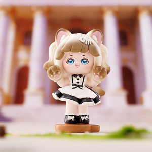 Yu Mo Craft Sweetheart Cat <b>Blind</b> Box Resin Figurine Cartoon Collectible Desktop Ornament Gift for Friends - Product Image 2