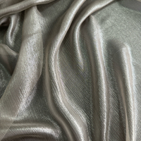 Tissu en mousseline de soie froissée couleur unie avec feuille d'or, 140 cm x 8 mm, haute qualité, vente en gros, pour robes, tenues de soirée, hauts, maillots de bain et plus encore