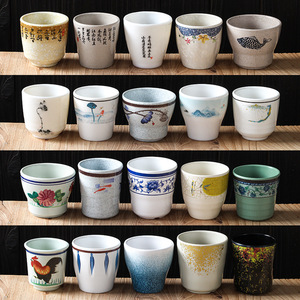 Tasses en mélamine Xiangyuan, tasses à thé spéciales imitation porcelaine pour restaurants et hôtels, restaurant de fondue chinoise - Product Image 1
