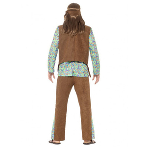 60s 70s vêtements de fête Halloween Costumes amour n paix Hippie vêtements hommes et enfants - Product Image 5