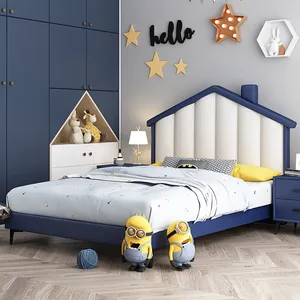 Günstige Großhandel Fabrik Preis Mode Kreatives Design Edelstahl Basis Kinder Kid Boy Bett