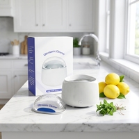 Nettoyeur ultrasonique portable pour aligneurs dentaires, gouttières de blanchiment, protège-dents et appareils dentaires à usage domestique