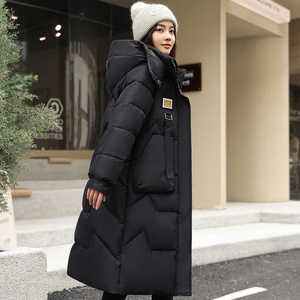 Nueva Chaqueta de Plumón de Moda para <span class=keywords><strong>Mujer</strong></span>, <span class=keywords><strong>Abrigo</strong></span> Largo de Invierno para <span class=keywords><strong>Mujer</strong></span> - Product Image 6
