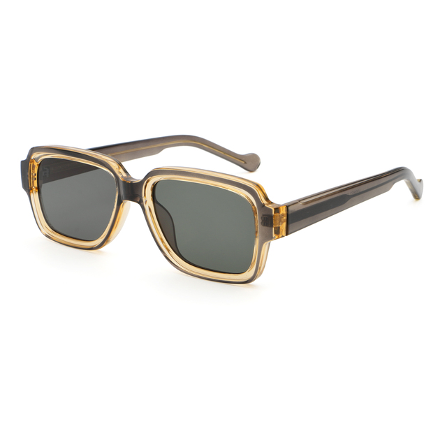 New Korean Style Small Box Fashionable Street Photography UV400 Anti Blue Light Flat Lens Sunglasses