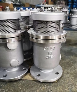 วาล์วระบายน้ำอัตโนมัติหน้าแปลน DN80 PN16 <span class=keywords><strong>Carx</strong></span> ทำจากสเตนเลสสตีลมีสารระบายสิ่งปฏิกูลได้อย่างรวดเร็ว - Product Image 3