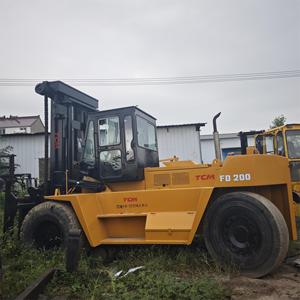 Montacargas TCM Japonés <span class=keywords><strong>FD200</strong></span> de la Mejor Calidad, Diésel, 20 Toneladas, 20t, Original, Usado - Product Image 6