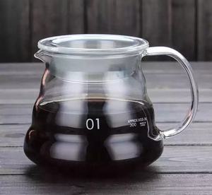 Venta al por mayor Clear <span class=keywords><strong>Cloud</strong></span> Range Coffee Server Jarra de café de vidrio estándar 360ml/ 580ml/ 780ml Tetera de café de estilo japonés - Product Image 2