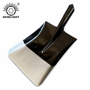 หัวพลั่วเหล็กสี่เหลี่ยมสองสี OEM ขอบขัดเงา ใบ<span class=keywords><strong>พลั่ว</strong></span>สำหรับงานเกษตร จัดส่งตรงจากโรงงานสำหรับละตินอเมริกาและแอฟริกา - Product Image 1