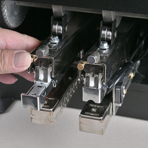 200 회/최소 24W 에너지 절약 싱글/듀얼/트리플/쿼드 헤드 옵션 사무실 바인딩 사용 자동 10 # 전기 스테이플러 - Product Image 3