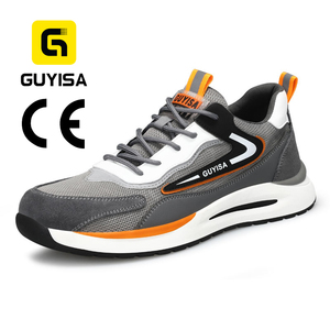 GUYISA Nuevos <span class=keywords><strong>Zapatos</strong></span> de <span class=keywords><strong>Seguridad</strong></span> Casuales de Alta Calidad para Trabajo al Aire Libre con Puntera de Acero de Protección Industrial para <span class=keywords><strong>Hombre</strong></span> - Product Image 1