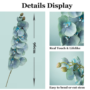 Chất Lượng Cao Sang Trọng Cao Su Nhân Tạo Phalaenopsis Phong Lan Bất Cảm Ứng Hoa Cưới Trang Trí Nội Thất beimi Thương Hiệu Mô Hình PH-002 - Product Image 3
