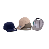 Casquette de course personnalisée à 5 panneaux, visière incurvée, casquette de cyclisme et d'alpinisme, séchage rapide, ajustée, pour le camping