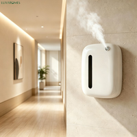 Diffuseur d'arômes LUXAROMES G501 pour la maison, salon, chambre, bureau, hôtel, application intelligente, sans eau, 400 ml, 900 m3, 1,6 g/h, montage mural, IoT